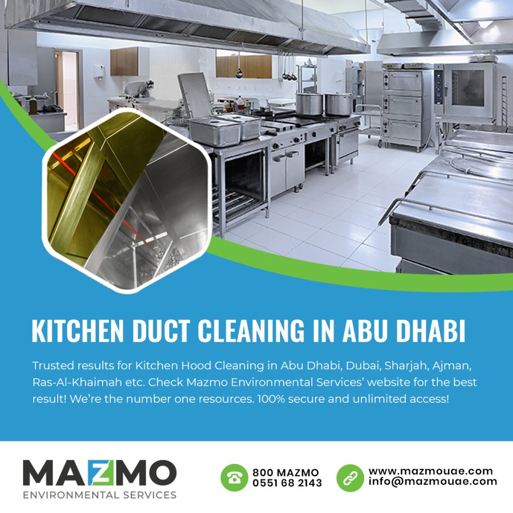 Kitchen Hood Cleaning Service in Ajman